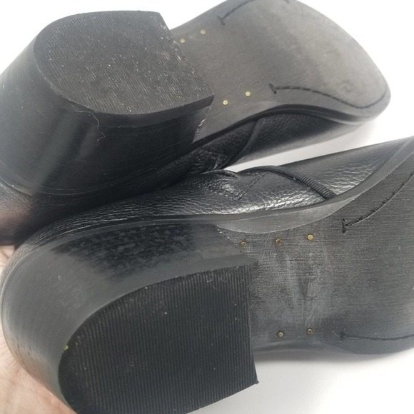 Sam Edelman Women's Black Betty Ankle Boots Booties Almond Toe Size 7.5W (Wide). - Picture 8 of 13